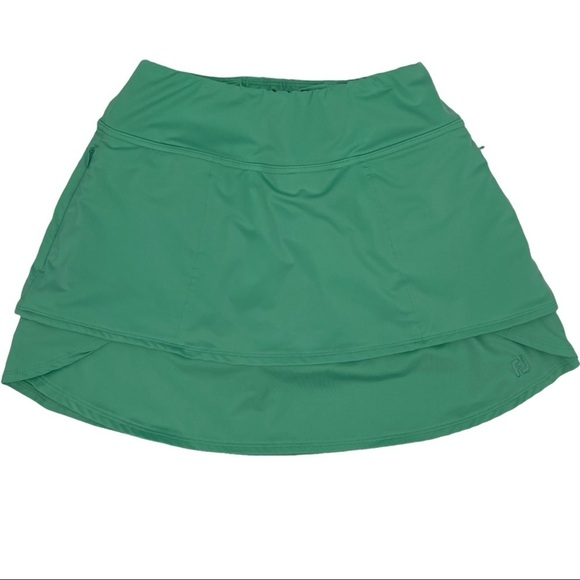 FootJoy Womens XS Performance Layered Golf Skort Jade Stone 26805 - Picture 2 of 9